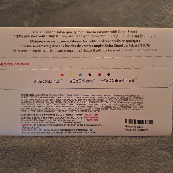 Color Street Sand of Time NIB - Picture 2 of 2